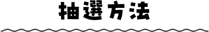抽選方法